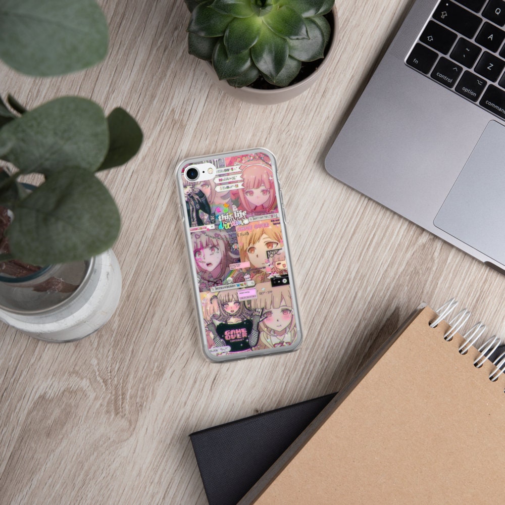 Kawaii Anime Manga Iphone Case Aesthetic Japanese Cartoon Etsy