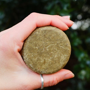 Green Bliss shampoo bar, Handmade with natural and organic ingredients