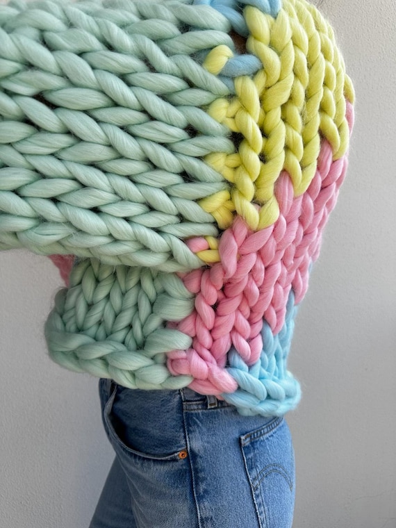Cardigan, Chunky Cardigan, Wool Cardigan, Knit Chunky