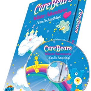 Care Bears™ Photo Personalized Cartoon DVD - Your child has fun in the snow with the Care Bears ™