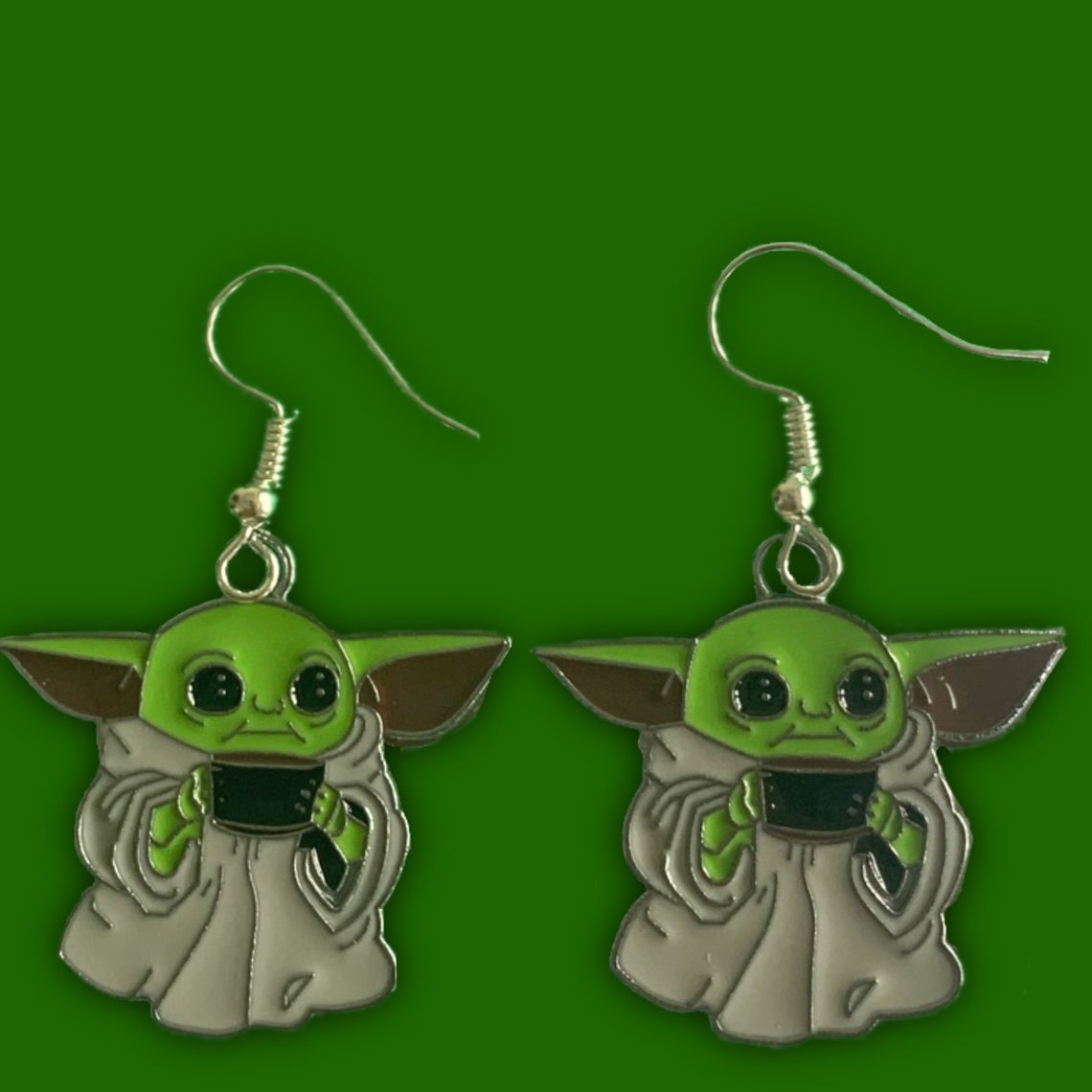 Baby Yoda / Grogu earrings Etsy