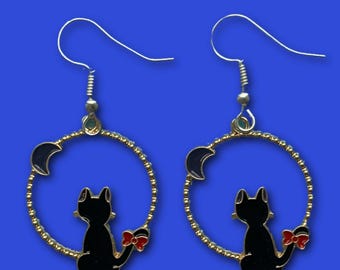 Jiji Katzenohrringe