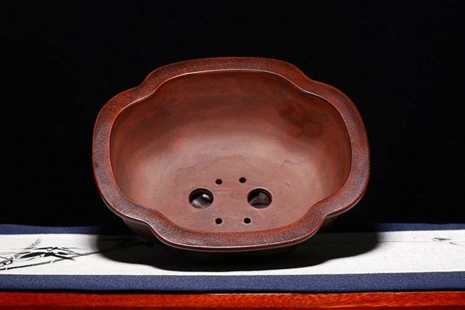 Bonsai Flower Pot Yixing Purple Sand Pottery Simple Retro Etsy