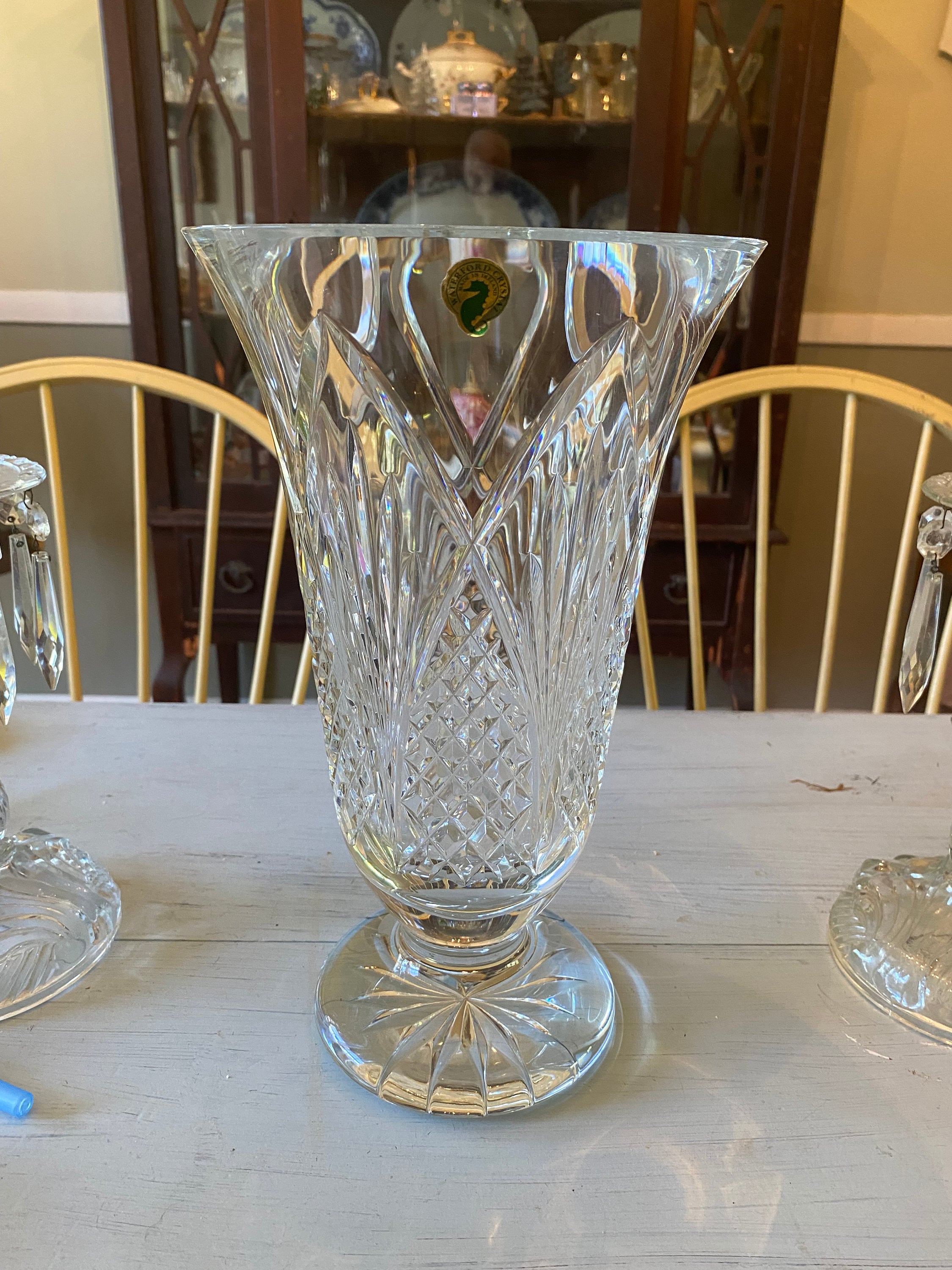 Large waterford crystal vase - Etsy 日本