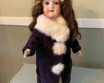 Antique Armand Marseille Bisque Head 390 A4M Girl Doll