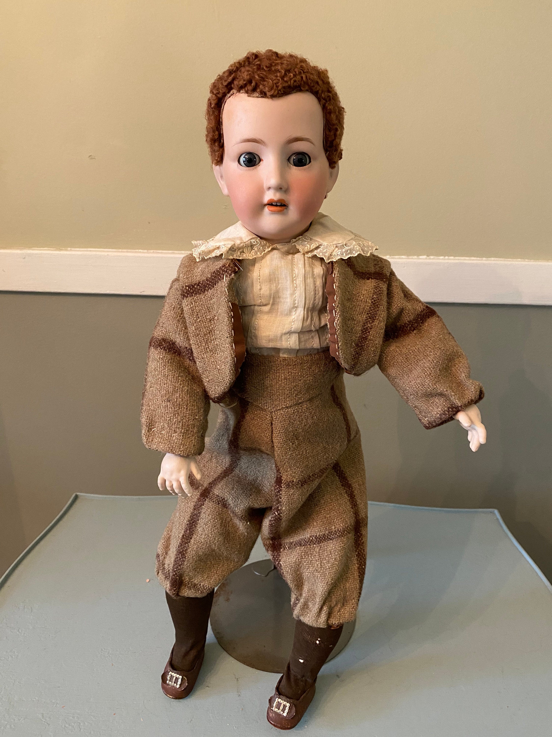 Antique German Gerbruder Ohlhaver 'revalo 1' Bisque Composition