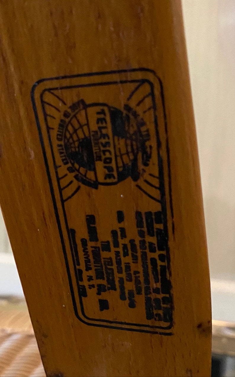 Vintage Mid Century Telescope Furniture Company Rattan Patio Set Etsy