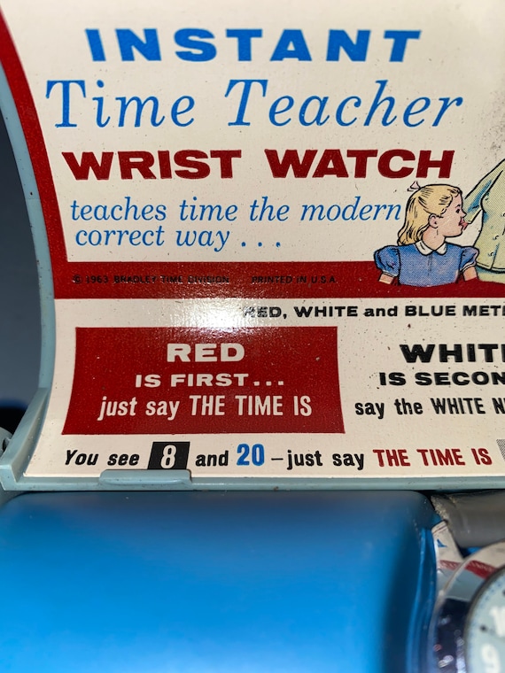 Original Bradley Instant Time Teacher Wrist Watch No.… - Gem