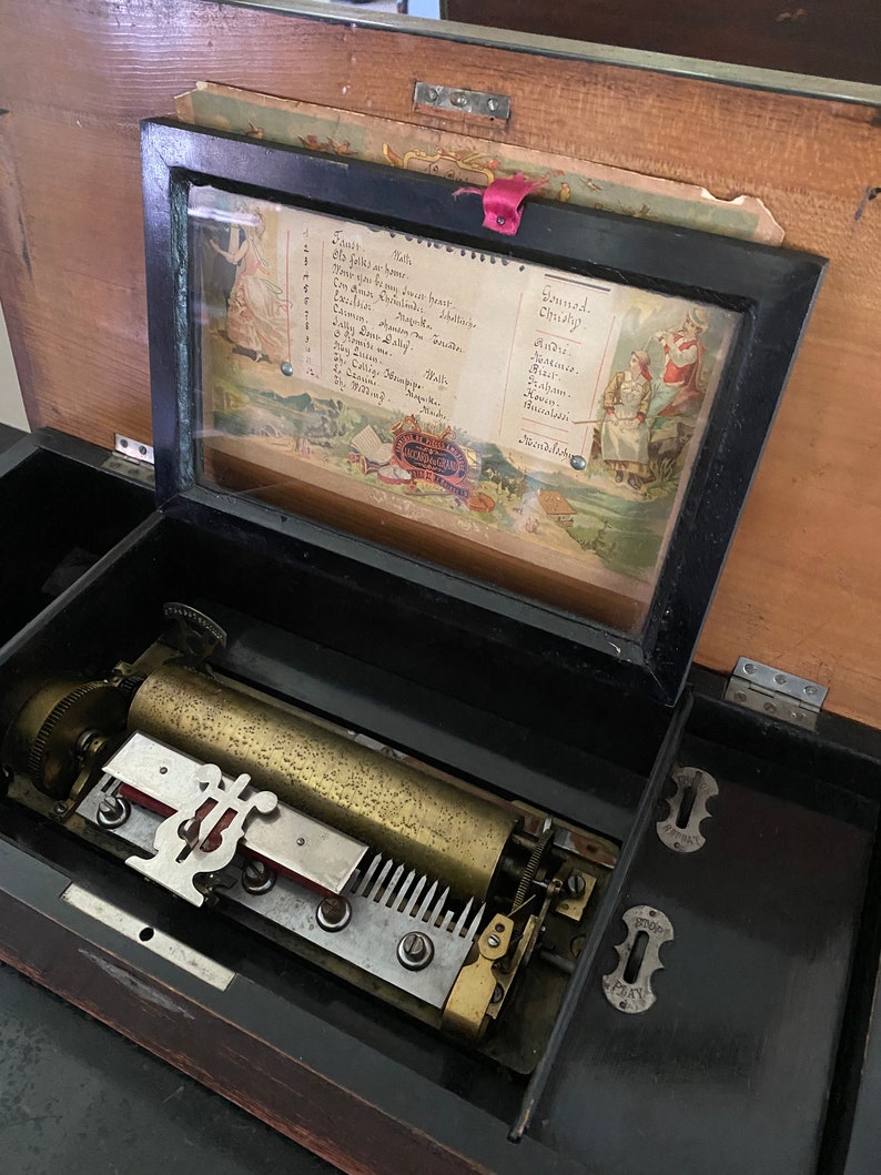 Jaccard Du Grand St. Croix Suisse 12 Airs Fortissimo Cylinder Music Box