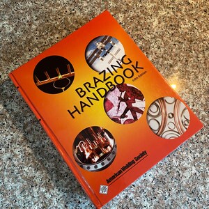 Brazing Handbook Fifth Edition Book  American Welding Society