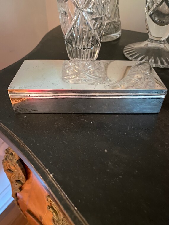 American Modern Sterling Silver Desk Box by Andre… - image 4