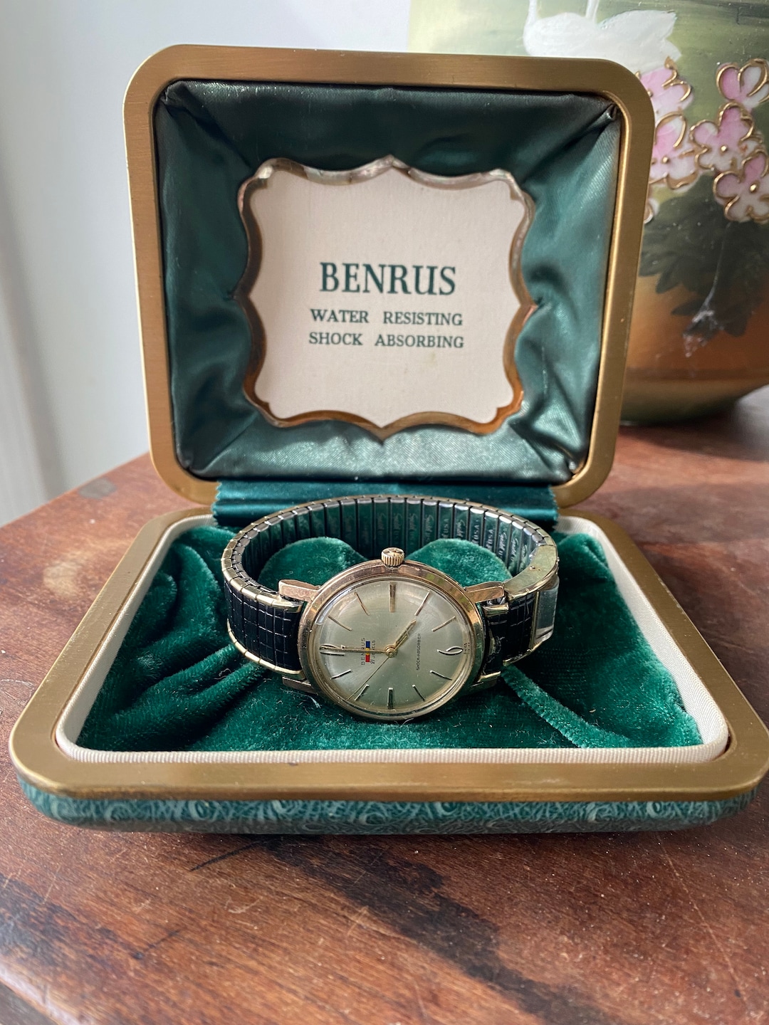 Vintage Benrus Swiss 20 Micron Gold Electroplated 21 Jewels Series