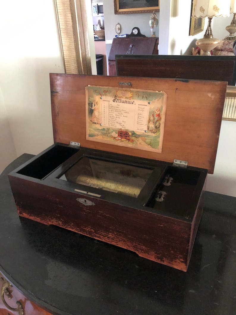 Jaccard Du Grand St. Croix Suisse 12 Airs Fortissimo Cylinder Music Box