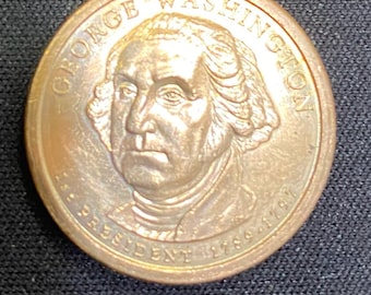 Hard to Find George Washington One Dollar Coin - Etsy