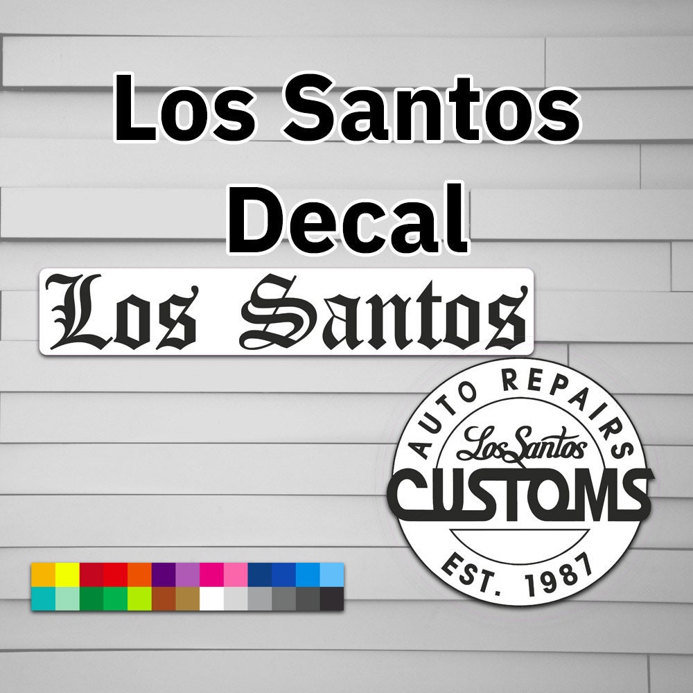 Los Santos Customs - Decals by Bielmann_crr, Community