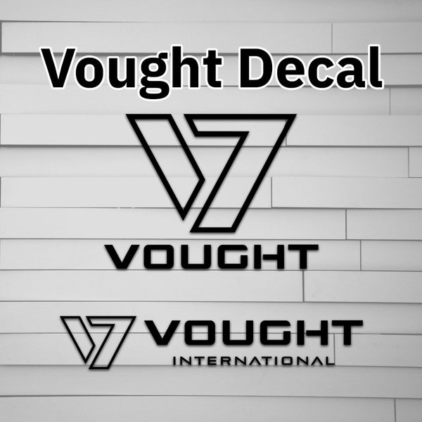 Vought Decal (for Car laptop window tumbler water bottle) sticker the boys logo