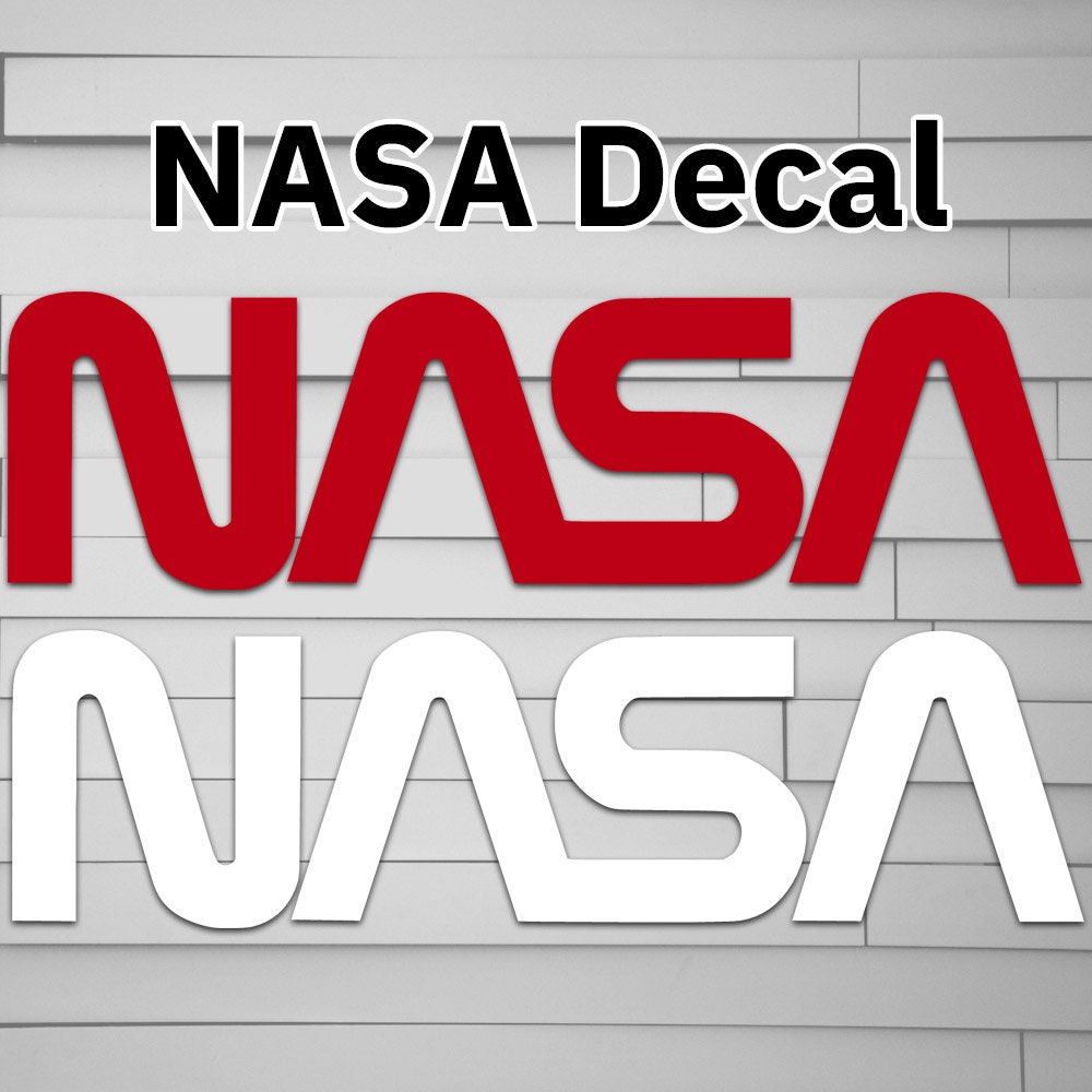 NASA Space Decal Car Window Space Rocket Alien Science Shuttle Aerospace  Engineering Symbol iPhone Sticker Vinyl 