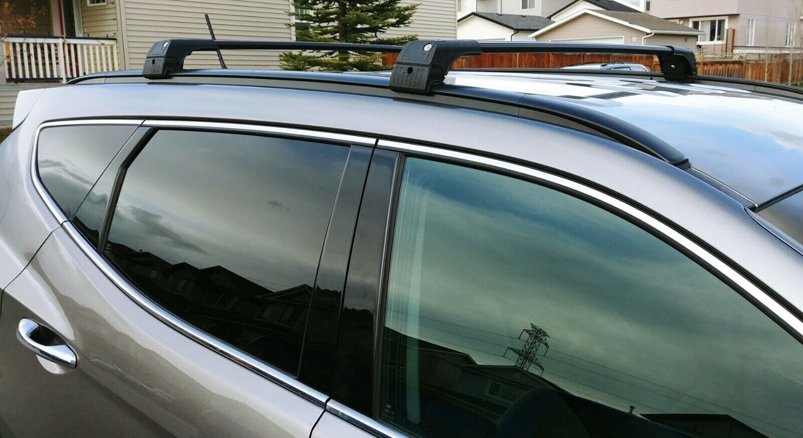Buy Black Roof Rack Cross Bars for Mitsubishi Outlander Phev 2020