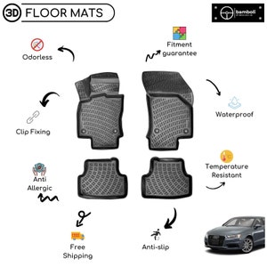 Fahrer- und Beifahrer Fußmatten einzeln - kh Teile Automatten