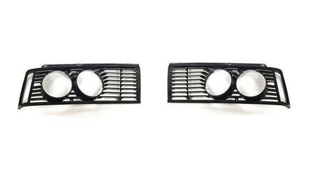 Front Grill Headlight Grill Pair Set for BMW 3 Series E21 320i 323i