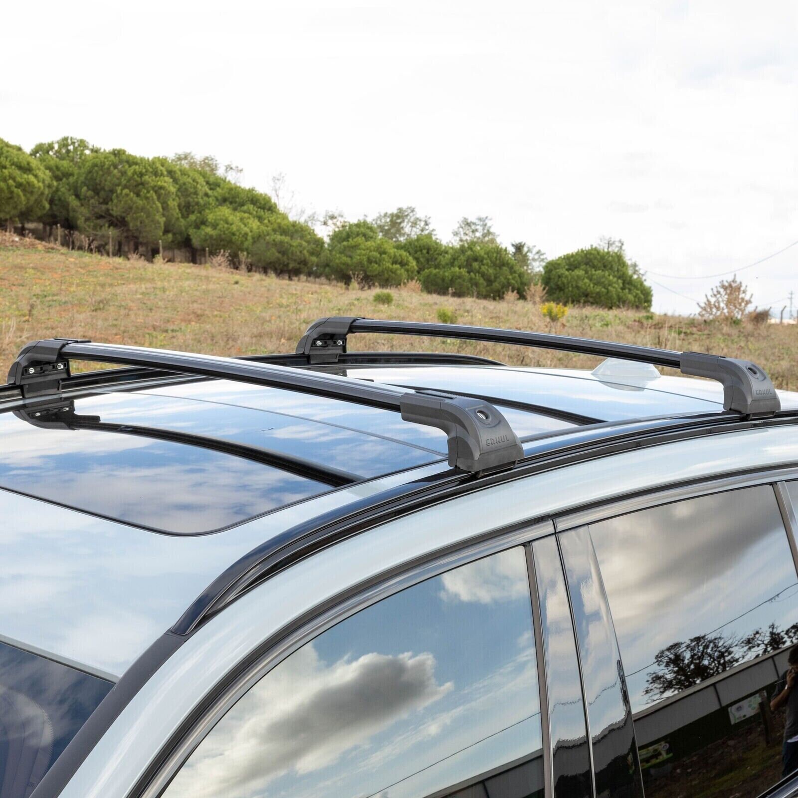 Strong Roof Rack Cross Bars for Genesis GV70 20222023 Black Etsy