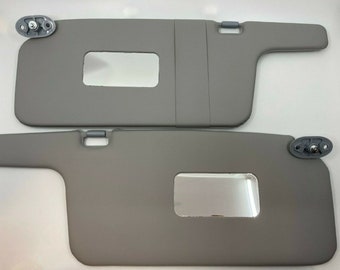 Fit For Honda Civic HB 2001-2005 Interior Sunvisor Pair Gray Color LHD