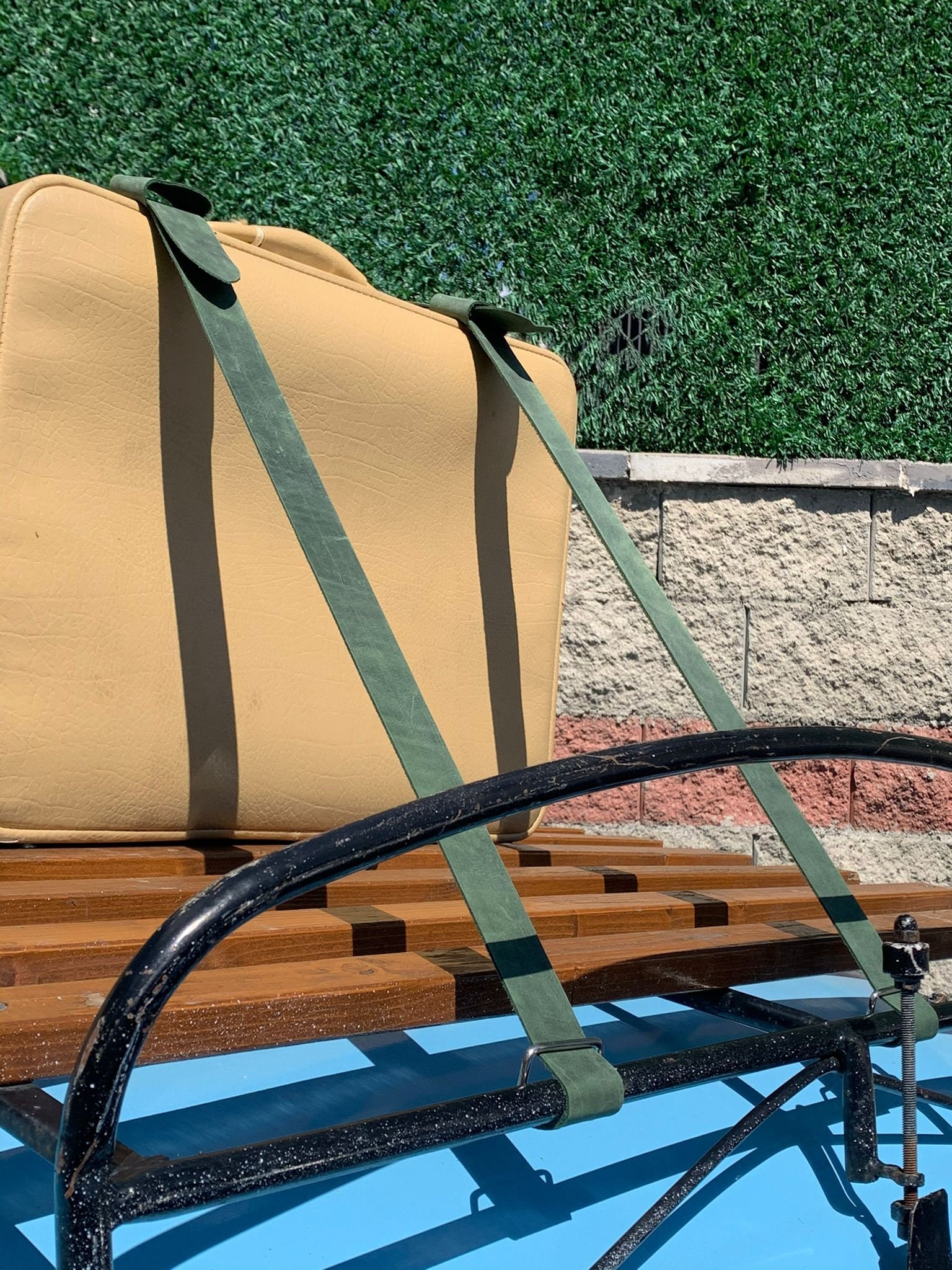 Genuine Leather Luggage Rack Straps Trunk Rack Straps for VW Etsy