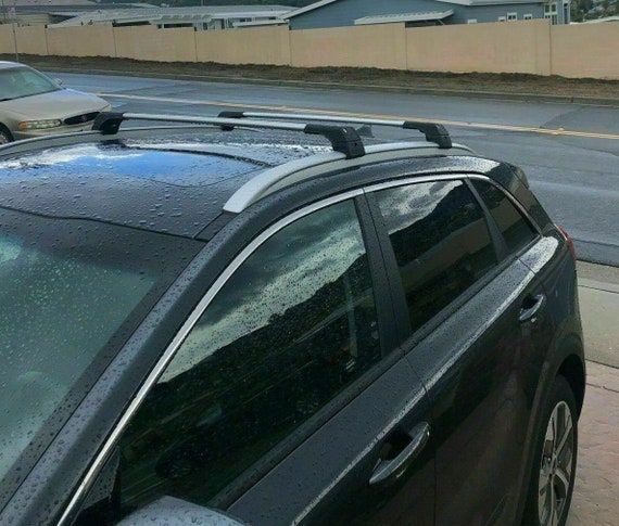 Grand panier de toit en aluminium argenté plateau à bagages transporteur de  marc