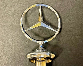 Bonnet Hood Emblem Badge Ornament Star for Mercedes W114 W115