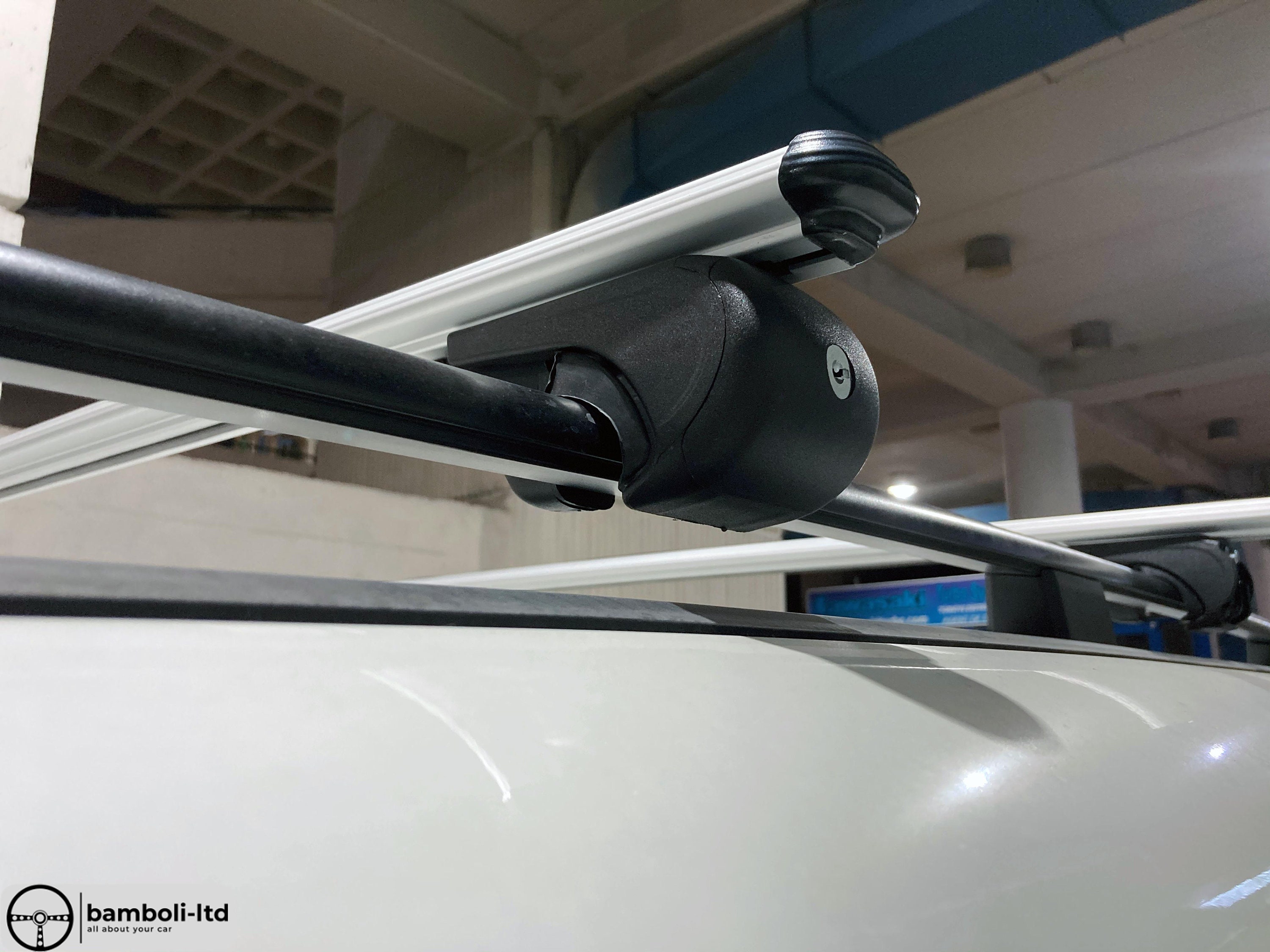 Silver Fit for HYUNDAI Getz 5D Top Roof Rack Cross Bars Rails