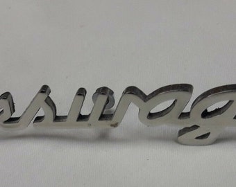 Fits vw volkswagen oem emblem high quality stainless steel small size 6 inches