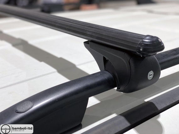 Black Fit For SKODA Octavia Wagon Top Roof Rack C… - image 5