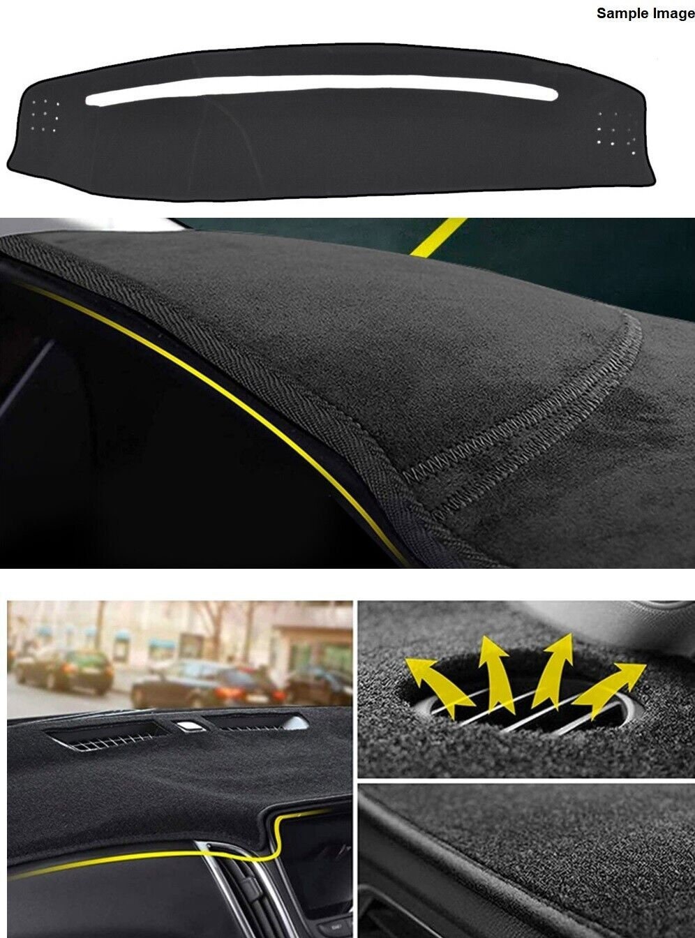 Car Dashboard Mat Etsy