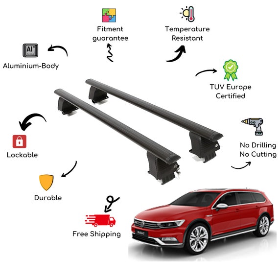 Vw alltrack crossbars sale
