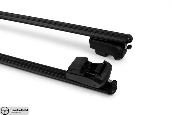 Black Fit For SKODA Octavia Wagon Top Roof Rack C… - image 4