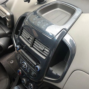 Interior Dash Trim Cover Set for Audi A4 2001-2005 11 PCS Carbon Look