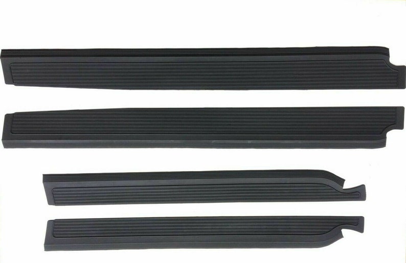 For Old Mercedes Benz W108 280sel 300 Sel Door Sill Plate Rubber Set of 4 Black For Old Mercedes Benz W108 280sel 300 Sel Door Sill Plate Rubber Set of 4 Black
