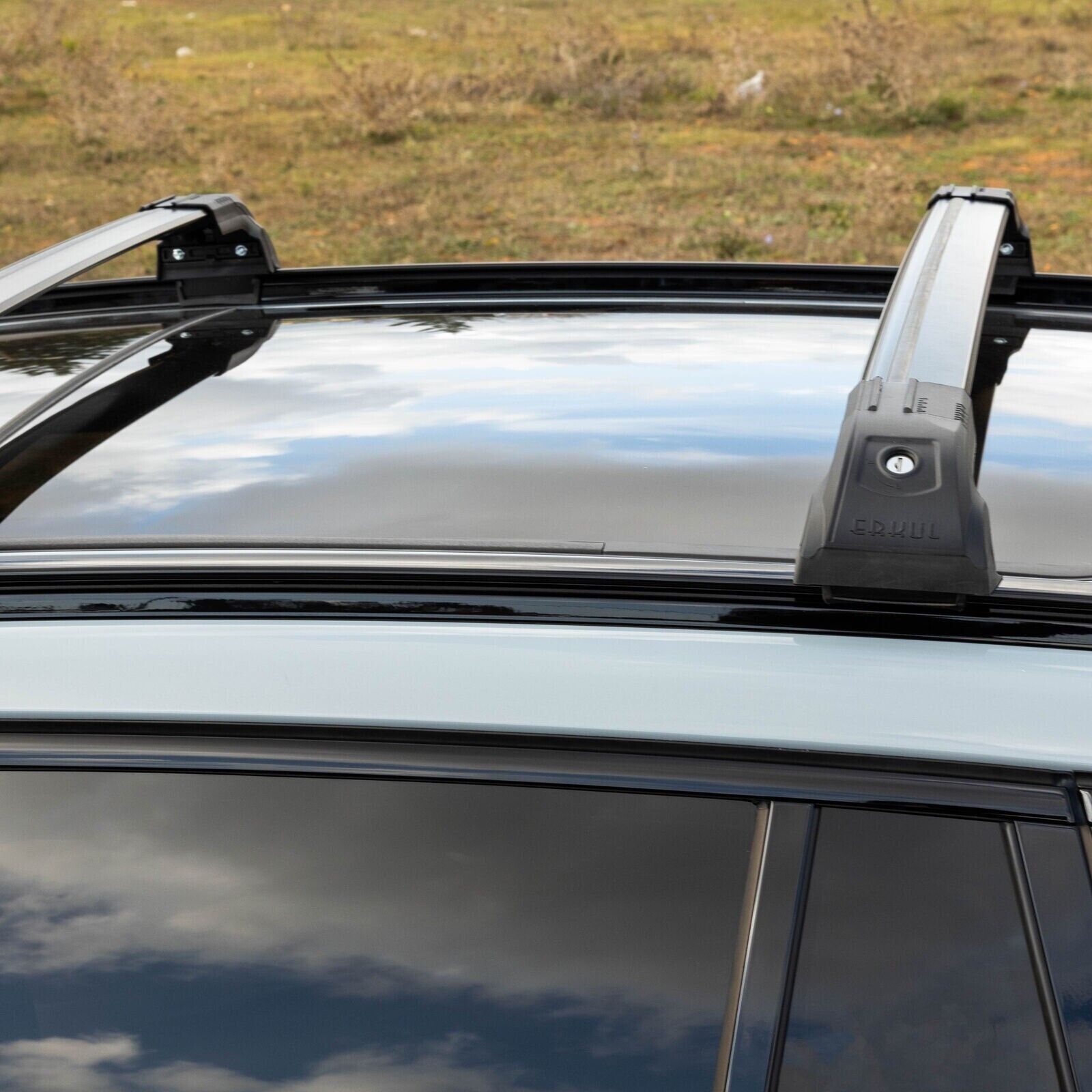 Barres de Toit BMW X1 2022 AUJOURD'HUI DESIGN1 TRANSVERSALES ALUMINIUM  barre de toit intégrés