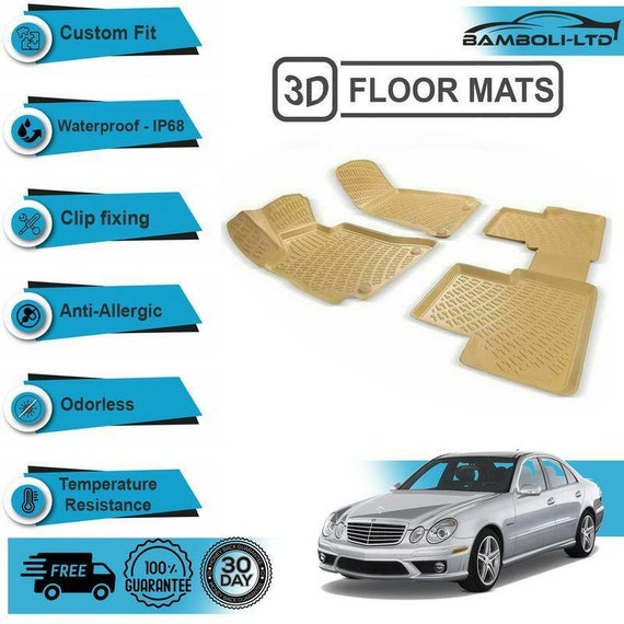 3d Molded Interior Car Floor Mat for Mercedes E Class W211 2003