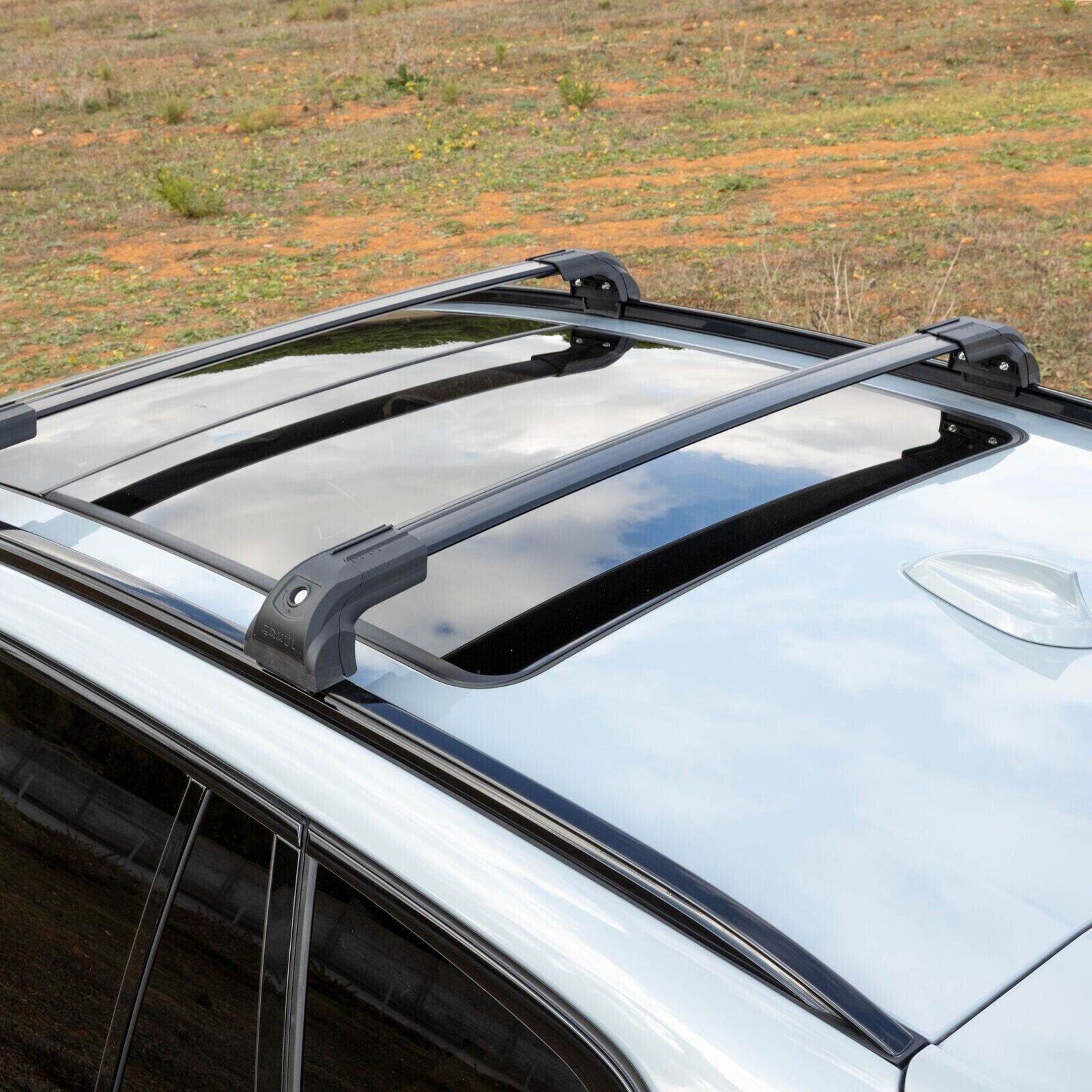 Barres de toit BMW X1 2022 AUJOURD'HUI TRANSVERSALES Aluminium barres  integrés