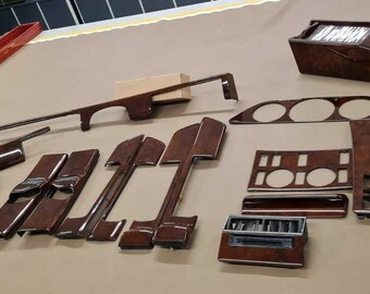 Mercedes Benz W126 RHD Walnut Wood Trim Set 500se 500sel 280sel 560SEC 500SEC