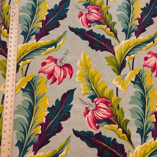 Vintage Bark Cloth Etsy