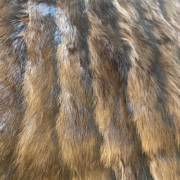 1930s piece of mink fur from a vintage fur coat