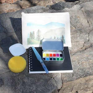 Travel Watercolor Paint Set - 8906132760534