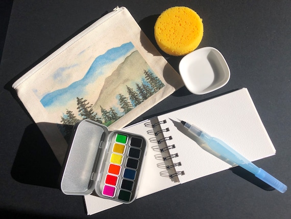 Watercolour Paper A4 100% Cotton Cold Pressed Watercolour Paper Watercolor  for Beginners Watercolor Pad Letterbox Gift Painting 