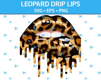 Free Free 173 Leopard Dripping Lips Svg Free SVG PNG EPS DXF File
