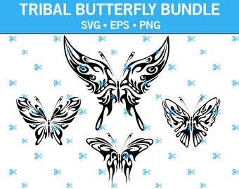 Free Free 194 Tribal Butterfly Svg SVG PNG EPS DXF File