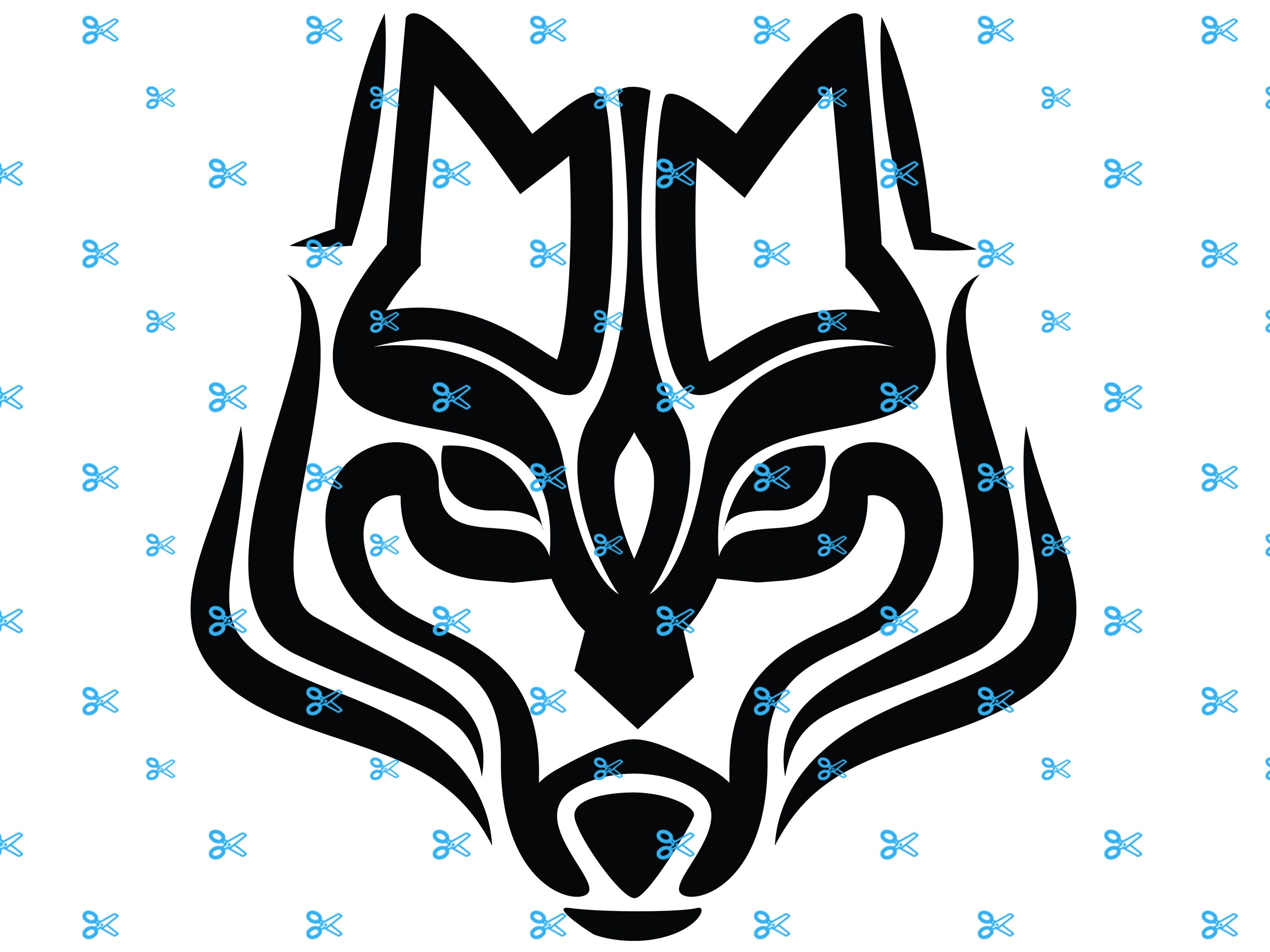 inkscape drawing a wolf inkscape drawing a wolf