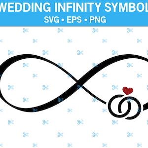 Símbolo de infinito de boda SVG, Símbolo de meditación SVG, Símbolo espiritual, Calcomanía de boda SVG, Marido y mujer SVG, Calcomanía de matrimonio SVG, Casado