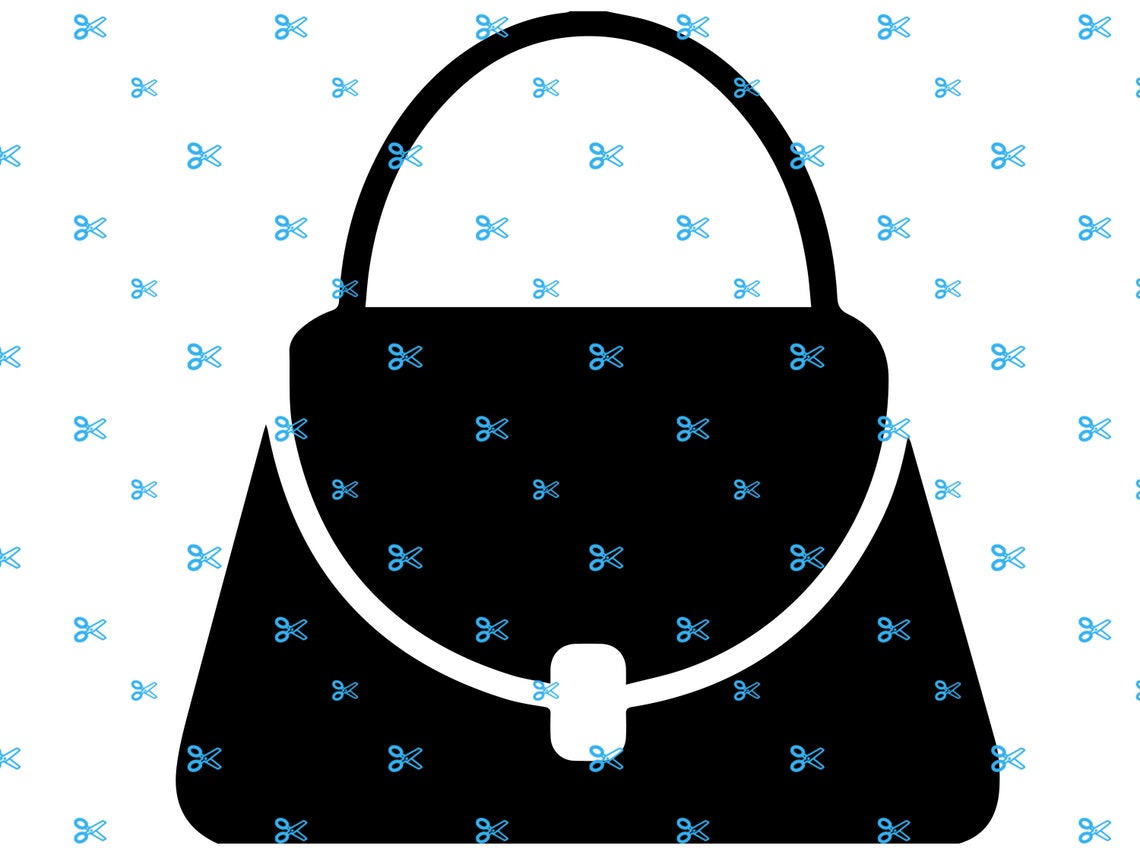 Fashion Purse SVG Woman Purse Fashion Accessory Handbag Etsy